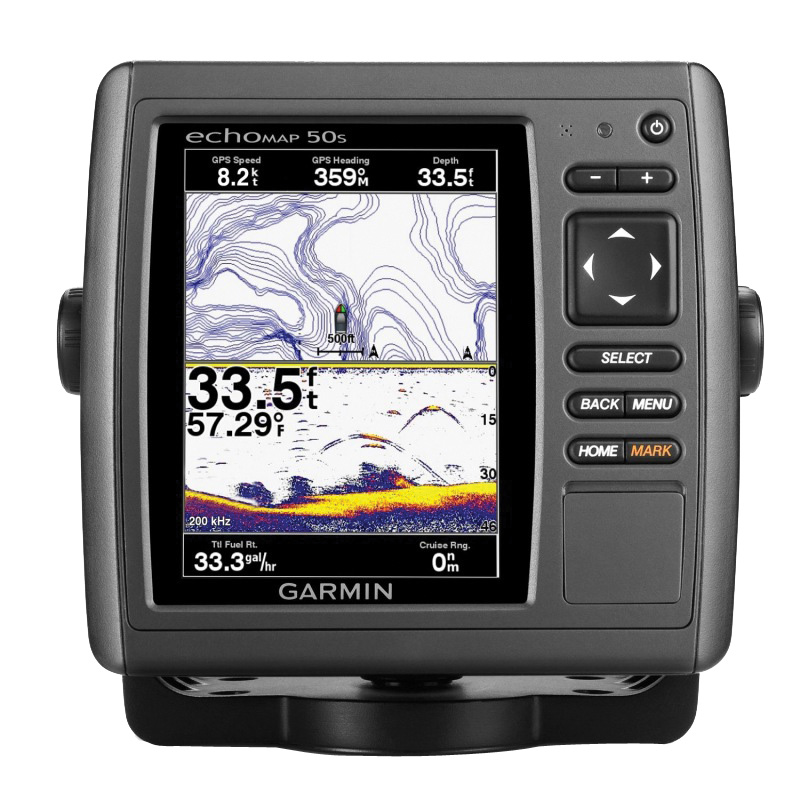 GPS EchoMAP 50s, Garmin, με βυθόμετρο & χάρτη G2 Vision Ελλάδα