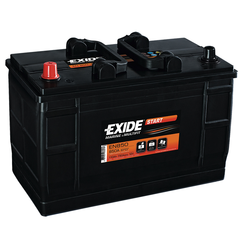 Akumulator Exide, Morski, 12V, 110 Ah, 349x175x235mm