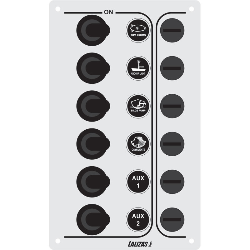 Panel s prekidačima SP6 Economy